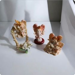 ALL 3 Seraphim Classics Angel JOY Gift of Heaven, Classic Angel Kristina "Song Of Joy", Harmony Loves Guardian