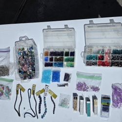 Beads and Stones For Creating 
