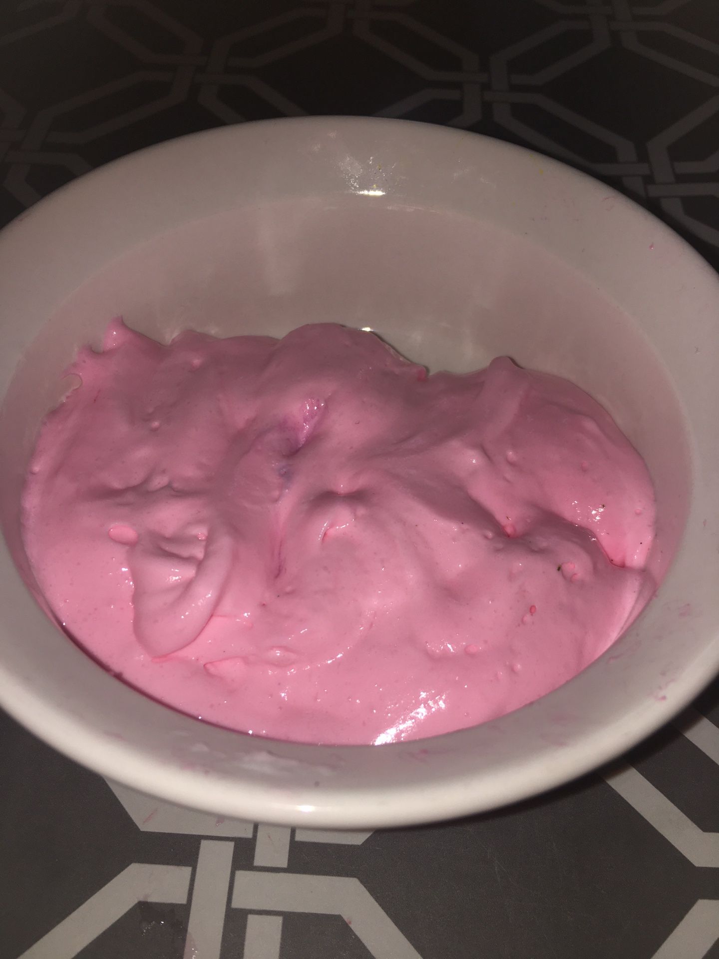 Pink fluffy slime medium