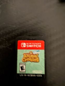 Animal crossing switch