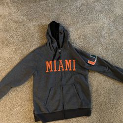 Miami Hurricanes Zip Up Jacket 