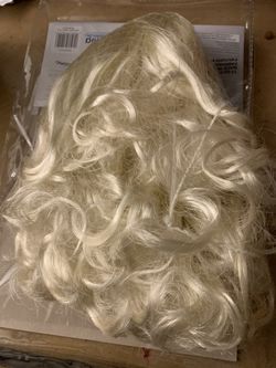 Blond Wig. Looks great, great condition