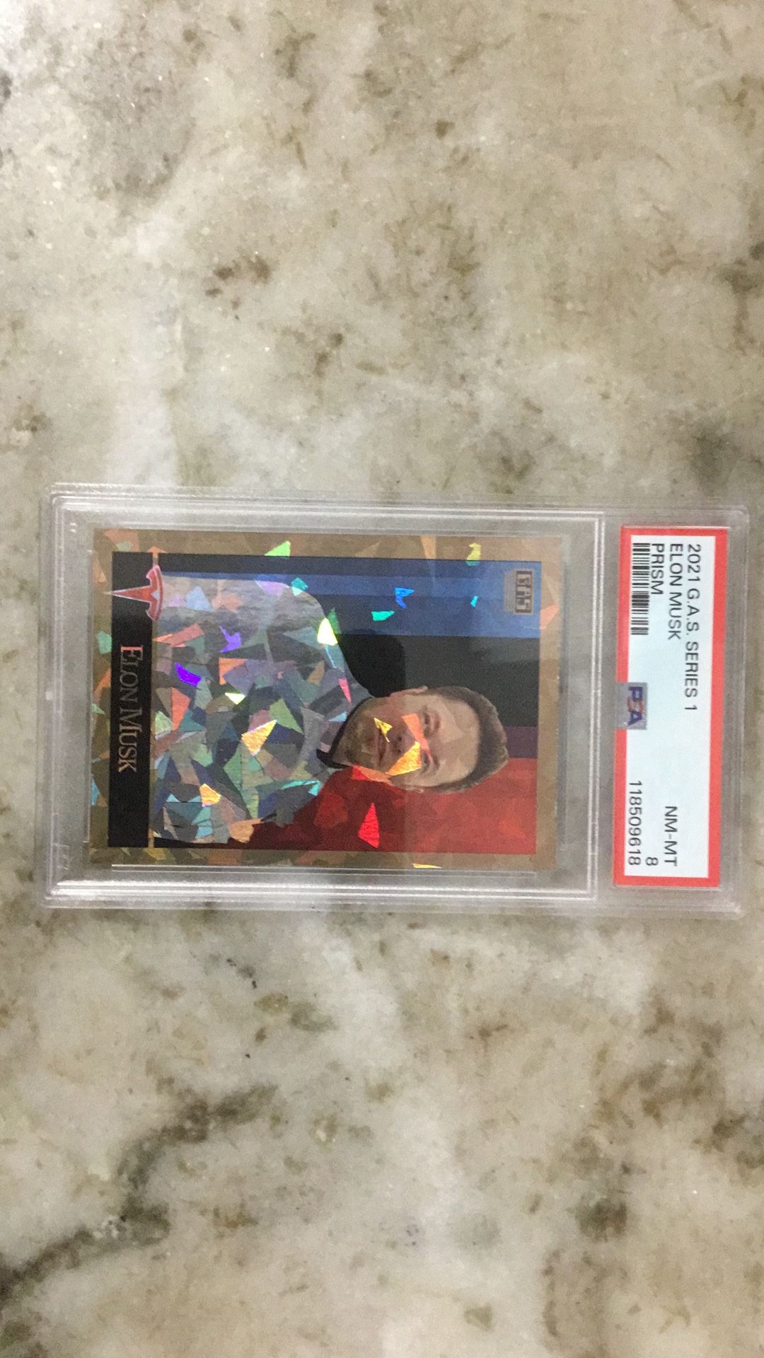 ROOKIE. 2021 G.A.S series 1 Elon Musk Prism ROOKIE. $15,000. or Best Offer $$$
