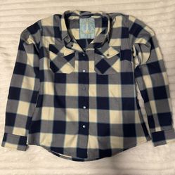 Women’s Dixxon Flannel Size MEDIUM Bar harbor 