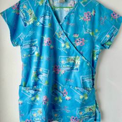 Scrub Top, Small 