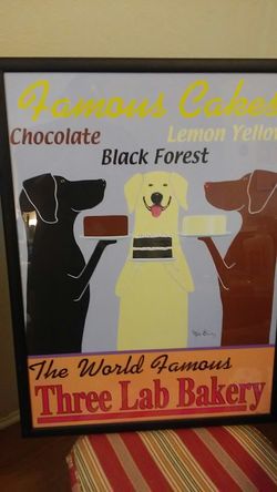 World famous Three lab bakery picture