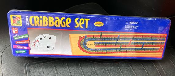 Vintage Pavilion 1999 Deluxe Cribbage Set(Sealed)