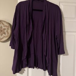 Women’s Purple Blazer