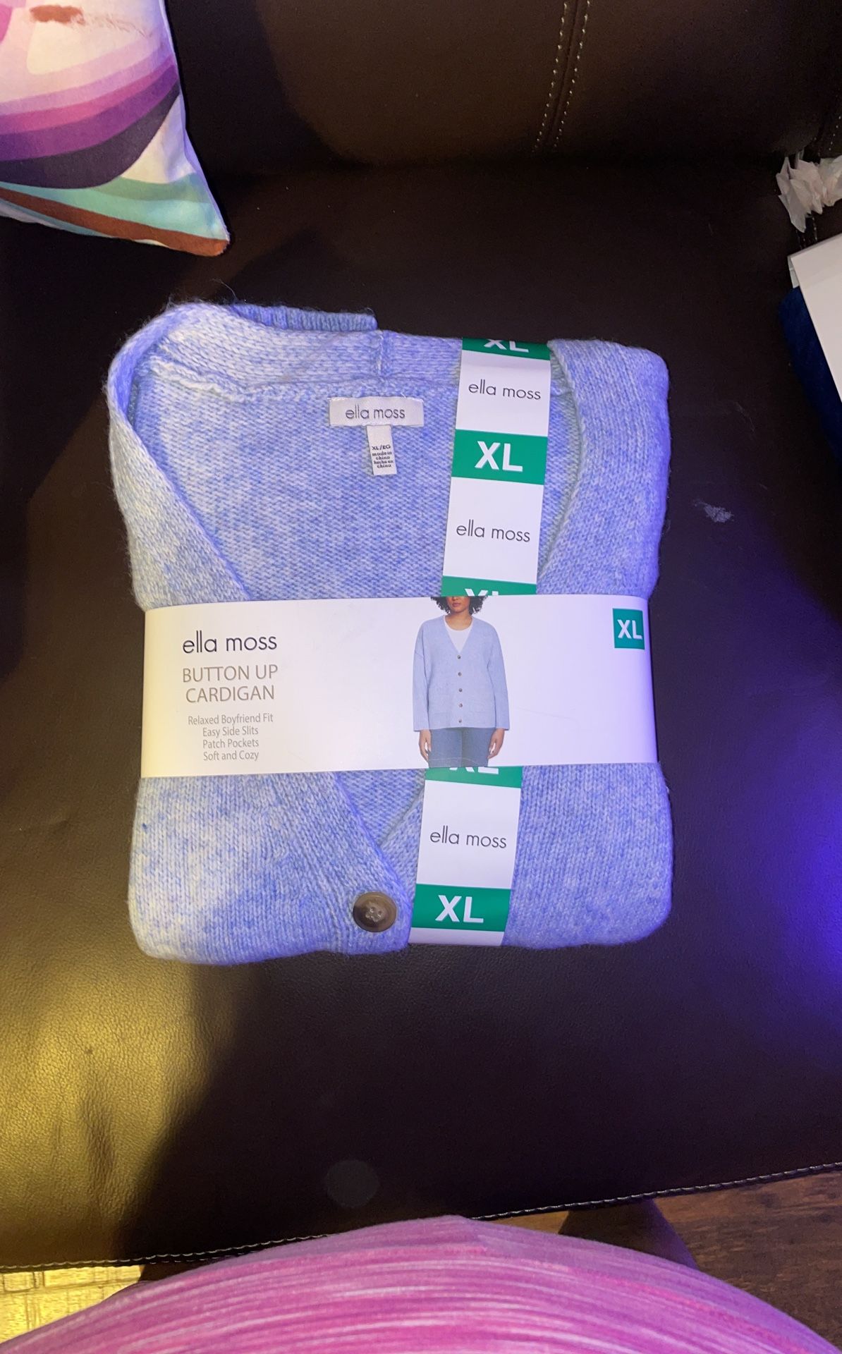 Ella Moss Button Up Cardigan (70)