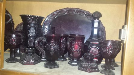 Whole ruby red cape cod collection