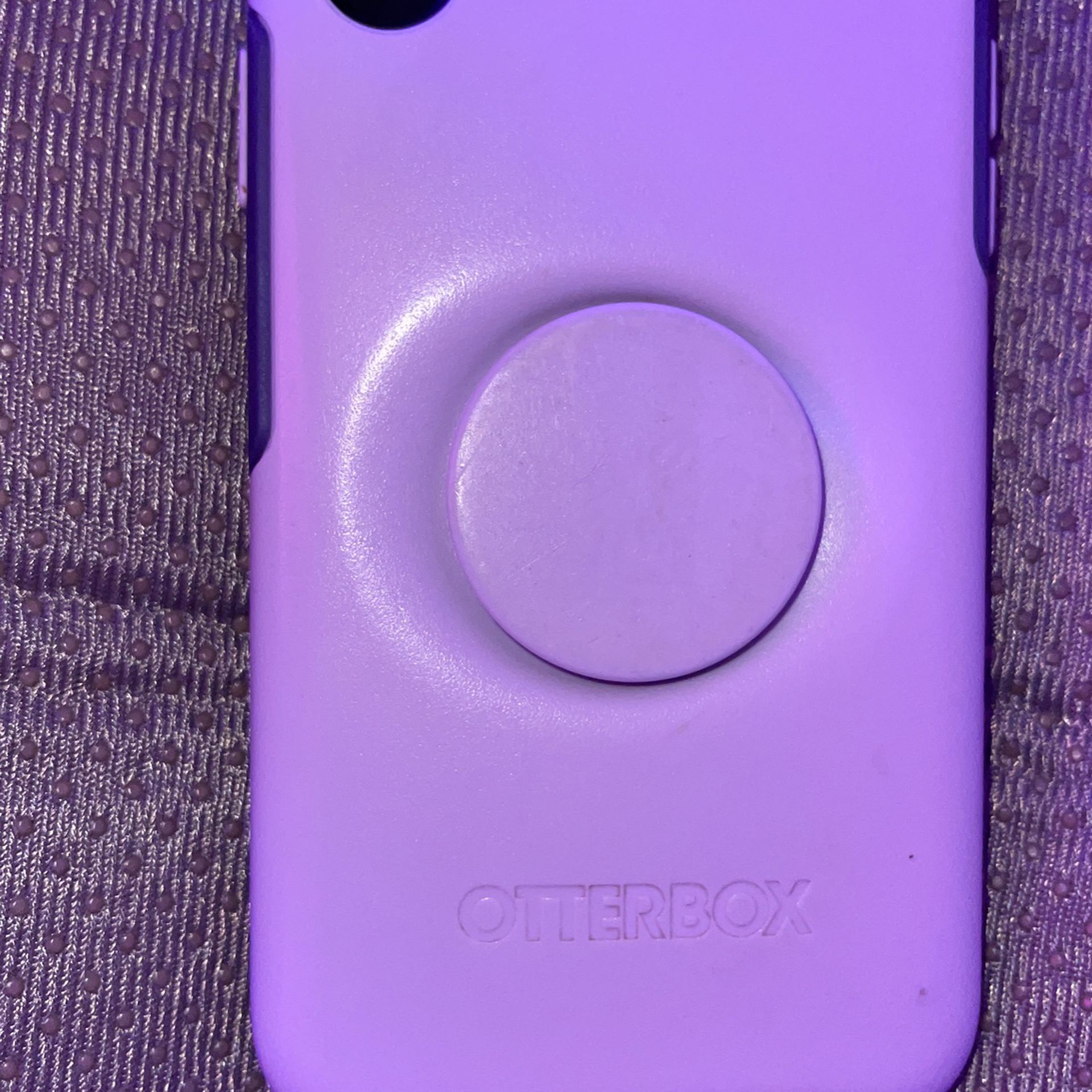 Multi Purple Otter Box For iPhone XR