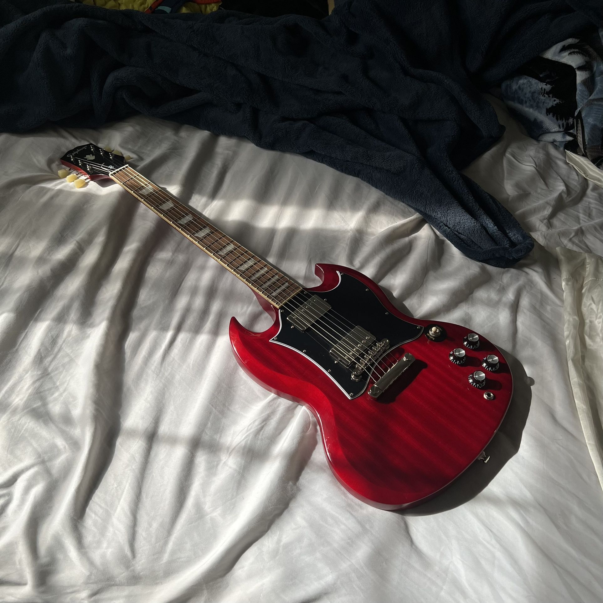 Epiphone SG Standard 2020 - Present - Heritage Cherry upgraded with Gibson Pickups