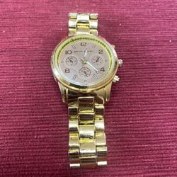 Gold Color Michael Kors Watch