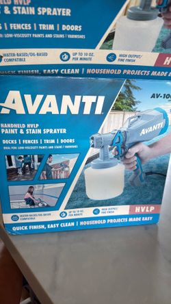 Avanti Handheld HVLP Paint and Stain Sprayer