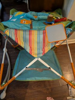 Baby Activity Jumper with Toys and Mirror