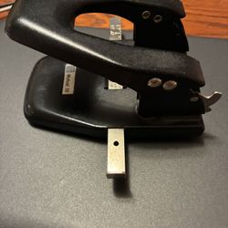 Two Office File Punch