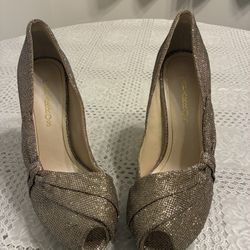 Gold Dressy Shoes