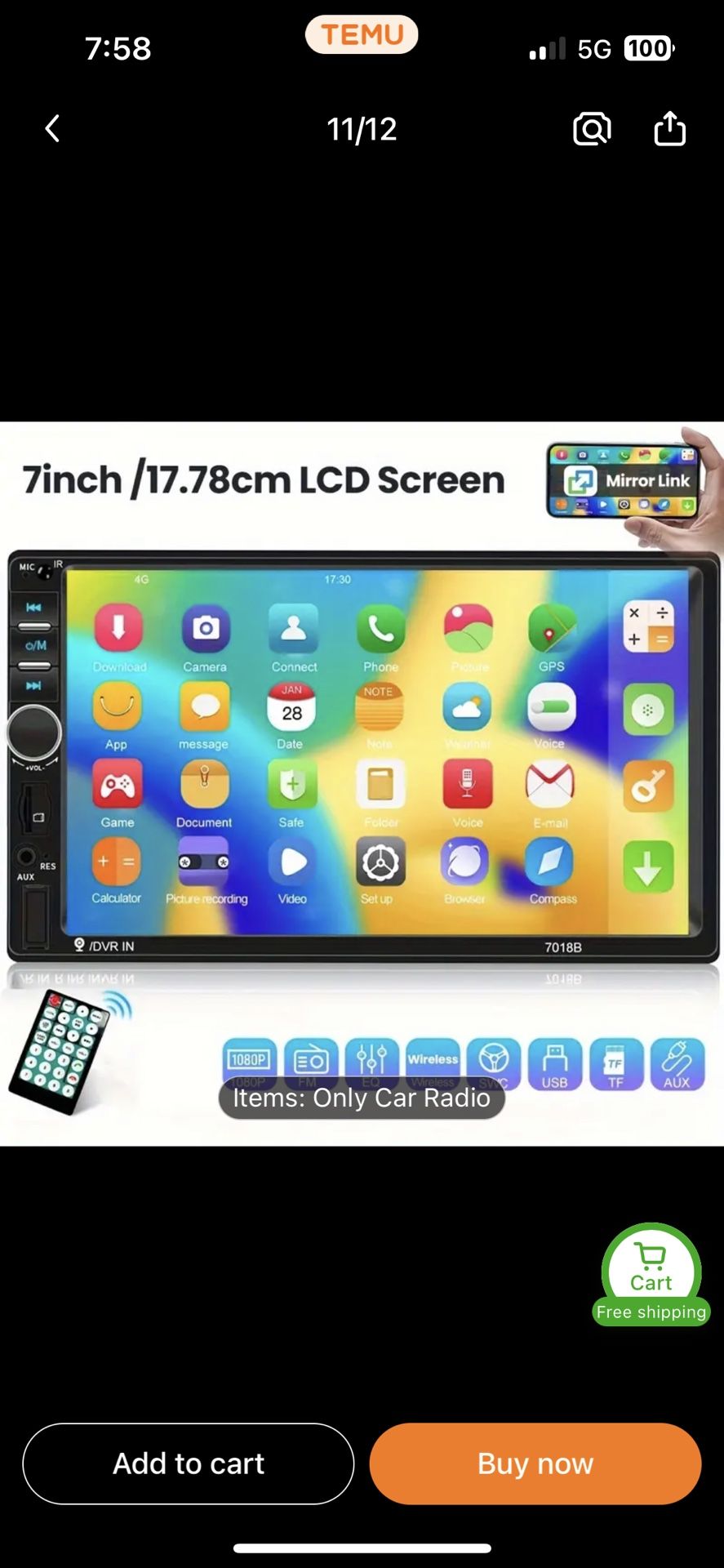 Double Din Android Radio