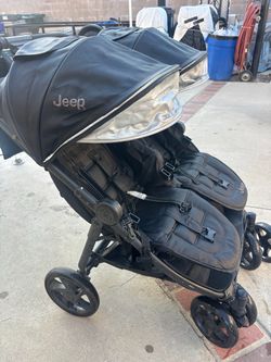 Jeep double stroller