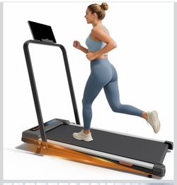 Walking Pad Treadmill for Home, Walking Pad with Incline and Handle Bar Sturdy Foldable Handles Under Desk Walking Pad for office with Remote, Quiet P