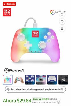 Controller Nintendo switch lumecra