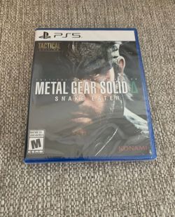 PS5 Metal Gear Solid
