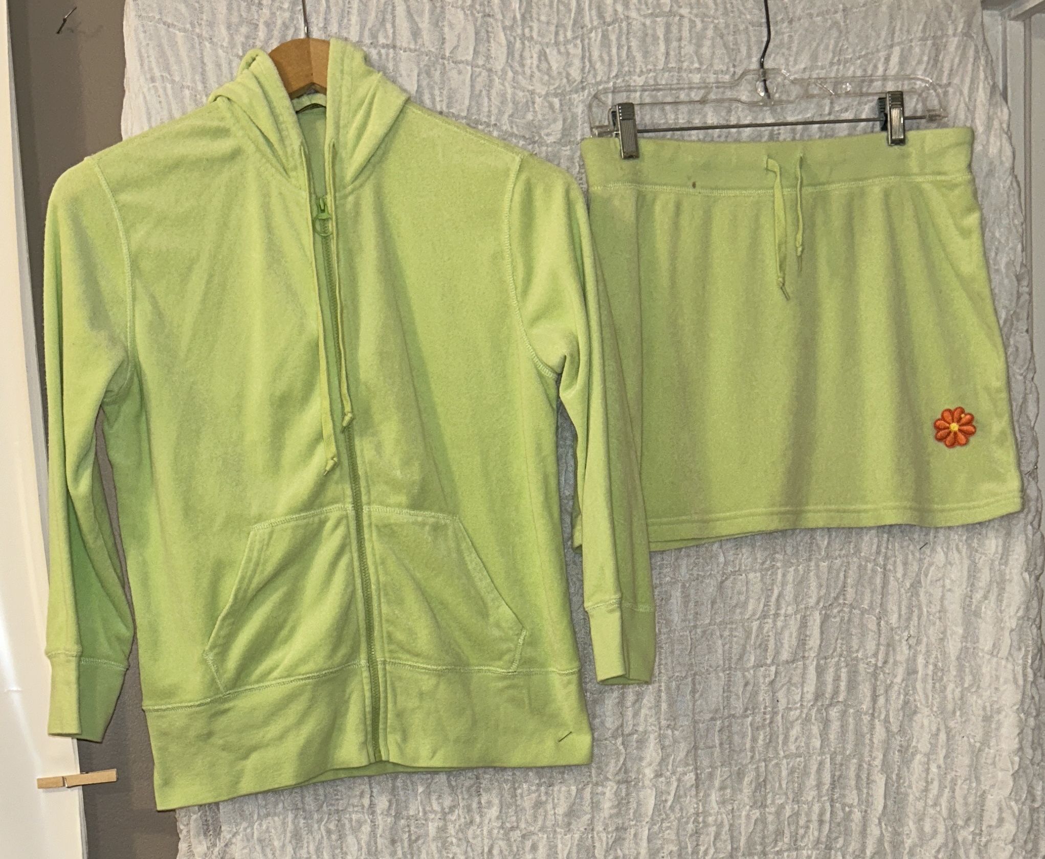 Eddie Bauer: Two Piece Swimsuit Cover, Hooded, Drawstring, 3/4 Sleeves, Size: 8