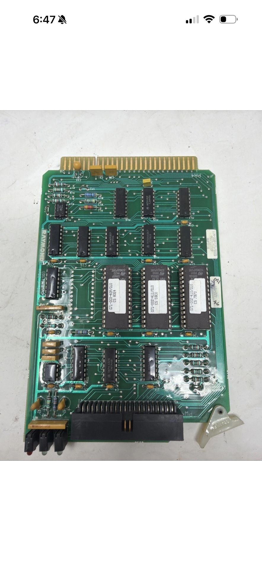 Raymond 114-008-171/002D PC BD 114-008-172 Logic Card