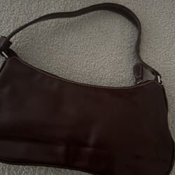 Brown Shoulder Leather Bag
