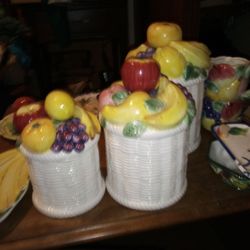 Vintage Ceramic Canisters