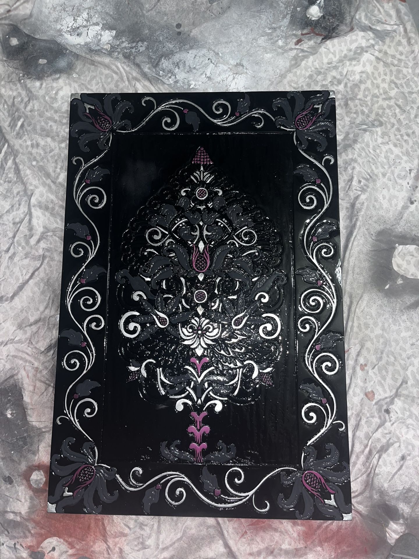 Hand Carved Wood Wall Art