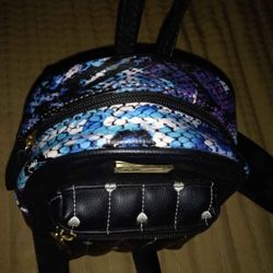 FIRM IN MERCED‼️BETSY JOHNSON MINI BACKPACK WITH WINGS EXCELLENT CONDITION 