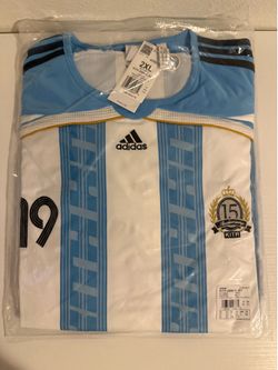Kith x Messi Argentina Adidas Jersey 2XL Soccer Futobol Football World Cup