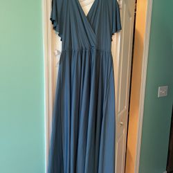 KOH KOH  Aqua Blue Green XX- Large Dress 