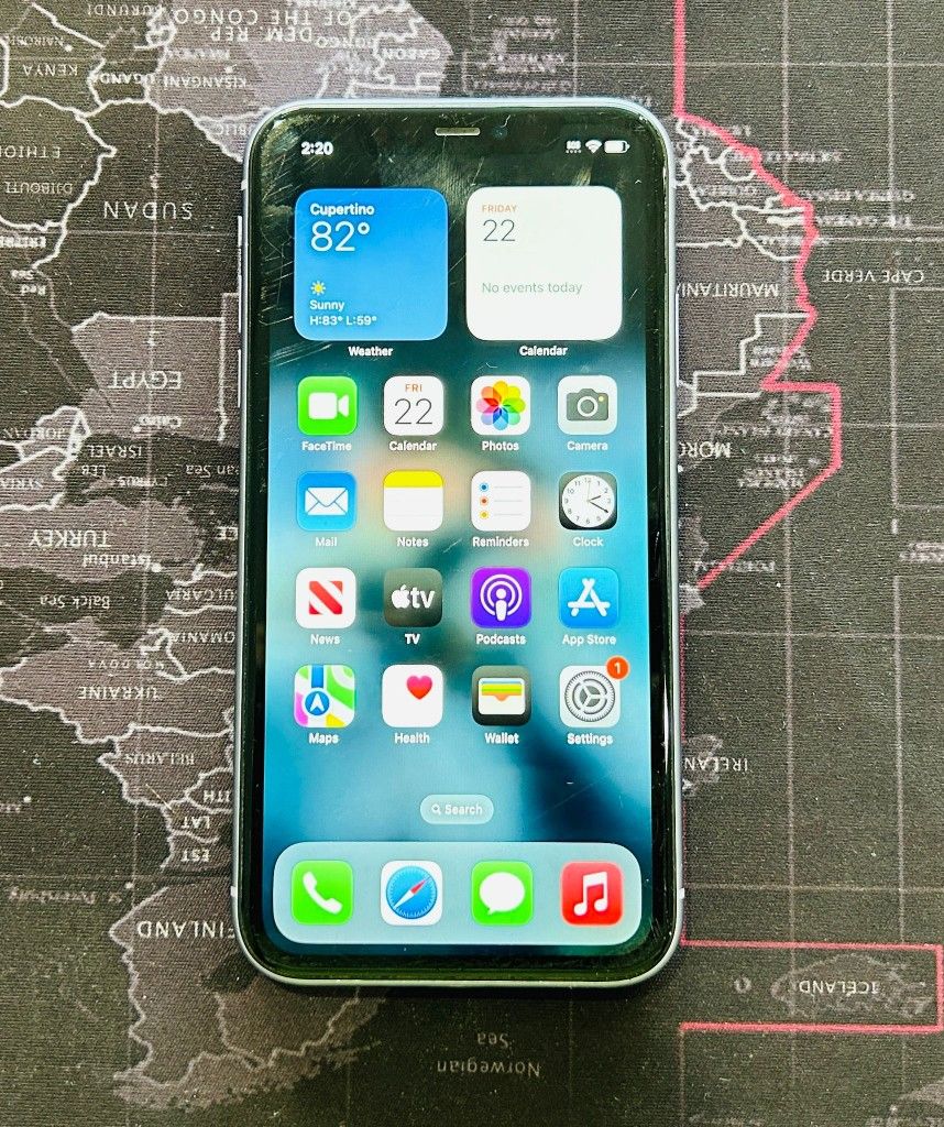 Apple iPhone 11 256GB AT&T//Cricket Fully Functional Read Description