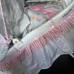 Pink Bassinet 