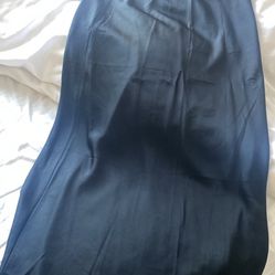 Cute Black Satin Skirt Never Worn