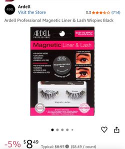 Ardell Professional Magnetic Liner & Lash Wispies Black