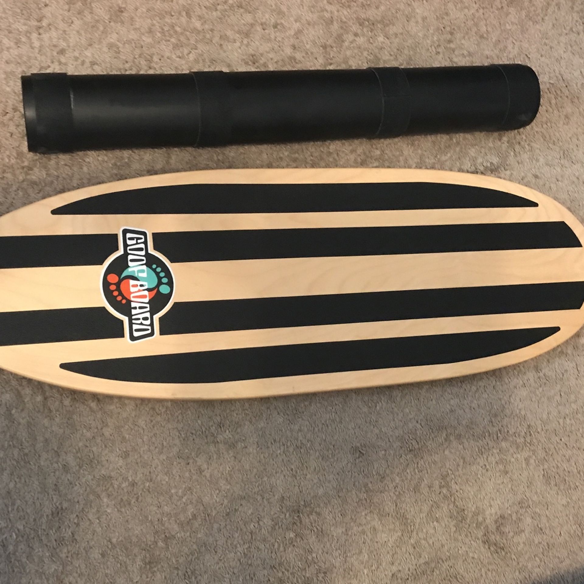Rare Goof Board GoofBoard Classic Roller Surfing Core Balance Exercise Trainer