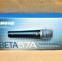 Shure BETA 57A Professional Instrument Mic Supercardiod Dynamic Microphone 🚨 Payment Options Available 🚨 No Credit Needed 🚨