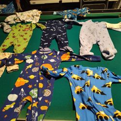 Baby Boy Clothes 60 Pieces Plus 5 Blankets Excellent Condition Like New $25