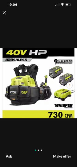 Blower back pack Rioby