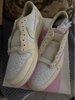 Jordan 1 Retro Low OG SP Travis Scott Shy Pink Size 13