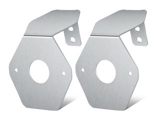 2Pcs Watermelon Light Brackets, Stainless Steel Watermelon Mirror Turn Signal