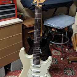 Two Strat Style Guitars  Both In Playing Condition