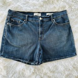 Jessica Simpson Midrise Cuff Shorts Size 14