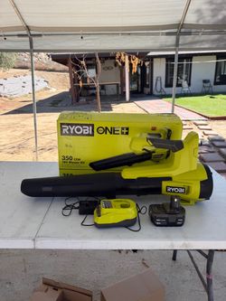 Ryobi 18v 350 CFM blower kit
