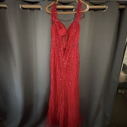 Red Corset Dress  