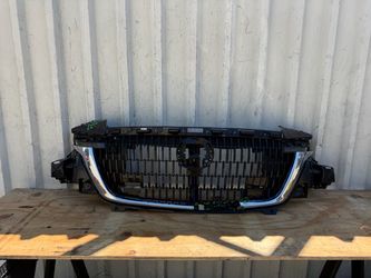 *Cracked MAZDA CX90 CX-90  2024 2025 2026  Front bumper grille grill Oem used original