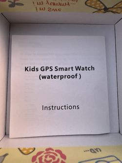 Kids GPS Smart Watch Waterproof